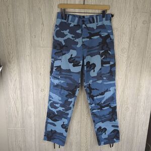 Rothco BDU Pants Mens Small R Blue Camo Cargo Fatigue Stock# 1227-0429-KP-0704